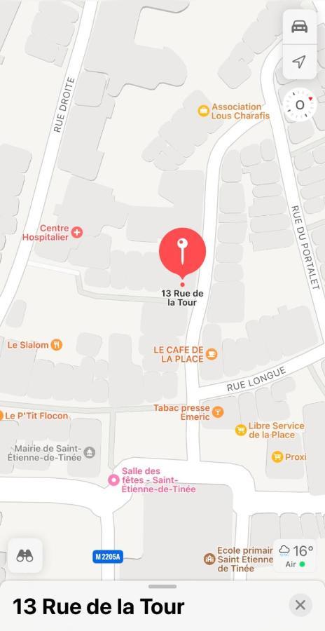 Studio Rdc La Tour Saint-Étienne-de-Tinée Esterno foto